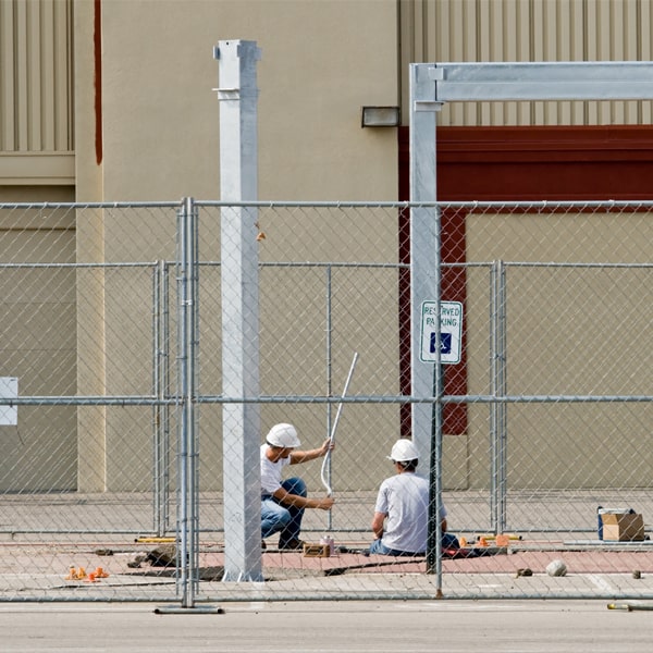 how long can i lease the temporary fence for my work site or event in Somerton